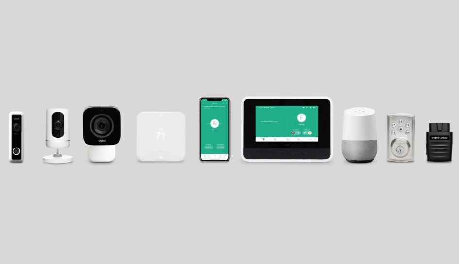 Vivint home security product line in Greensboro
